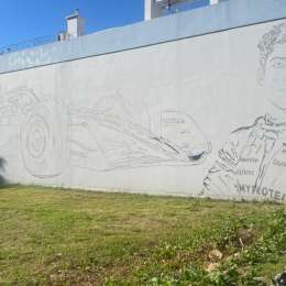 ¡Colapinto en las paredes! Franco tendrá un mural en San Francisco