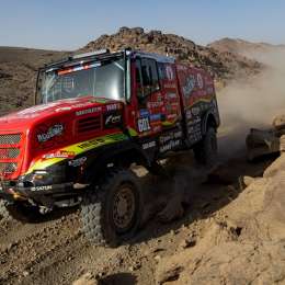 Dakar 2025: Loprais dominó la Etapa 3 en Camiones