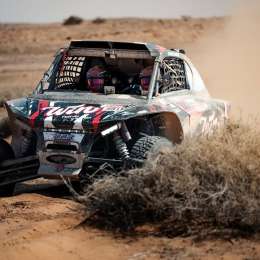 Dakar 2025: Cavigliasso alcanzó un quinto puesto en la Etapa 5 y sigue al frente de la general en Challenger