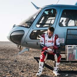 Dakar 2025: Ross Branch, uno de los candidatos en Motos, abandona la carrera tras un accidente