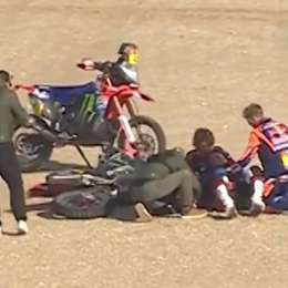 Dakar 2025: el acto solidario de Benavides con Quintanilla tras su accidente en la Etapa 8