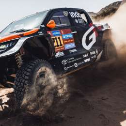 Dakar 2025: Lategan dominó la Etapa 8 en Autos y Yacopini fue 18°
