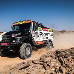 Dakar 2025: Martín Macik logró una victoria determinante en la Etapa 8 de los Camiones