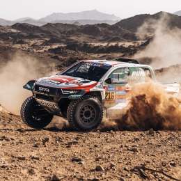 Dakar 2025: Yacopini: “Hoy era una Etapa en donde no nos sentimos cómodos, había que pasarla nada más”