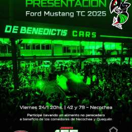 TC: De Benedictis ultima detalles en el Mustang antes de la presentación