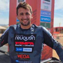 Dakar 2025: el Gobierno de la Provincia de Neuquén recibió a Santiago Rostan