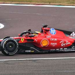 F1: un rival de Hamilton estuvo presente en sus ensayos con Ferrari