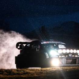WRC: el espectáculo y el color de los tramos nocturnos del Rally de Montecarlo