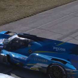 IMSA: el prototipo de Pérez Companc debió abandonar cuando lideraba la LMP2 en Daytona
