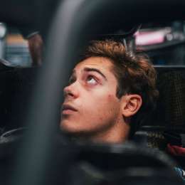 F1: la reacción de Colapinto a su primer día en Alpine