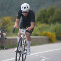 El ciclismo, el hobby de Lautaro de la Iglesia que lo hizo crecer en el automovilismo