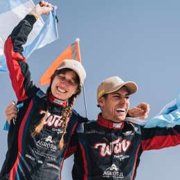 El momento en el que Cavigliasso y Pertegarini tomaron la decisión de correr juntos el Dakar