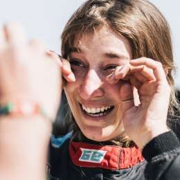 Valentina Pertegarini contó cómo es el trabajo de una navegante de Dakar