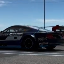 TC: Scialchi prueba el Mustang en la previa al arranque en Viedma