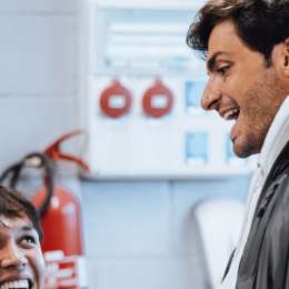 F1: la sorpresa que se llevó Sainz en la fábrica de Williams