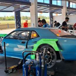 TC: el flamante Challenger de Risatti salió a pista en La Plata