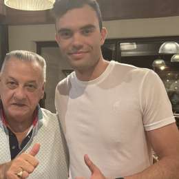 Baltazar Leguizamón se reunió con un importante empresario para sumarlo como sponsor en NASCAR Xfinity