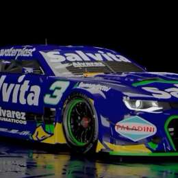 TC: Ciantini presentó su Camaro en la Fiesta Nacional del Automovilismo en Balcarce