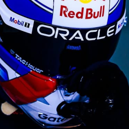 F1: ¡Volvió a las raíces! Así es el casco de Verstappen, inspirando en sus días de karting