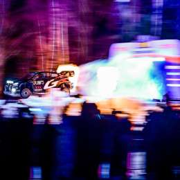 WRC: Elfyn Evans, el primer líder en la nieve del Rally de Suecia