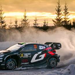 WRC: Evans sigue al frente del Rally de Suecia luego del viernes