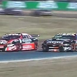 TC: Santero se la jugó pero no pudo con Canapino en el inicio de la primera serie