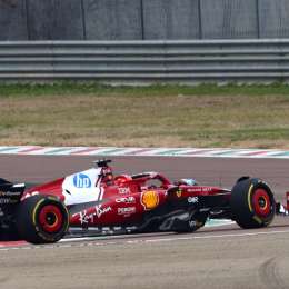 F1: Ferrari salió a pista por primera vez con el SF-25