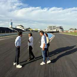 MotoGP: un alto directivo de Dorna Sports visitó las obras en el autódromo de Buenos Aires