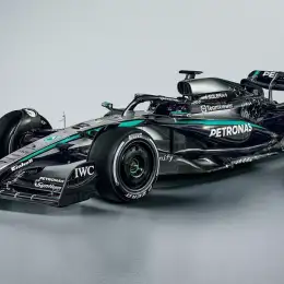 F1: Mercedes presentó el W16 para este 2025