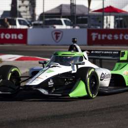 IndyCar: el Juncos Hollinger Racing completó el segundo entrenamiento en St. Petersburg