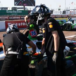 IndyCar: ¿Cómo terminaron los autos del Juncos Hollinger Racing en la carrera de St. Petersburg?