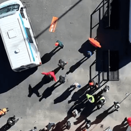 TC: así fue la llegada de Mazzacane y Carinelli al centro médico tras el fuerte accidente