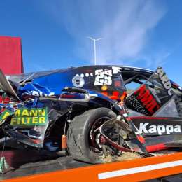 TC: Mazzacane llevó tranquilidad tras su duro choque: “Fue una desgracia con suerte”