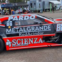 TC: el susto de Canapino antes de la final en El Calafate: "Me llevé puesto algo"