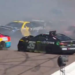 NASCAR: múltiple accidente en Phoenix International Raceway