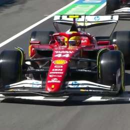 F1: Lewis Hamilton ya disputa su primer Gran Premio con Ferrari