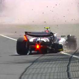 F1: Oliver Bearman protagonizó un fuerte accidente en Australia