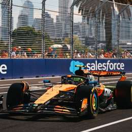 F1: Lando Norris marcó la primera referencia en el GP de Australia
