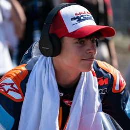 Moto3: Perrone: “Estar con los argentinos que me apoyan es un orgullo terrible”