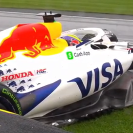 F1: ¡Insólito! Hadjar se pegó en la vuelta previa del GP de Australia