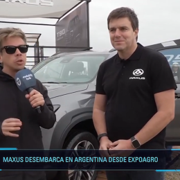 Maxus desembarca en Argentina desde Expoagro