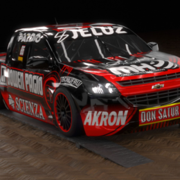 Se presentó el diseño para el debut de Canapino en TC Pick Up