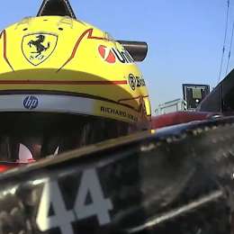 F1: la reacción de Hamilton cuando logró la pole para el sprint del GP de China