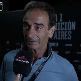 Anibal Colapinto estuvo presente en la F1 Exhibition y habló de su hijo