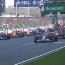 F1: Hamilton vs. Verstappen; así fue la largada de la carrera sprint del GP de China