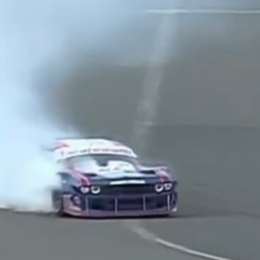 TC: Martín Vázquez sufrió un principio de incendio y asustó a todos en Neuquén