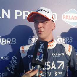 TCR South America: Tiago Pernía, emocionado tras lograr la pole: “Tengo el corazón a mil”