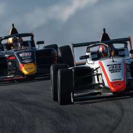 F4 Española: los argentinos cerraron el domingo con buenas y malas en Aragón