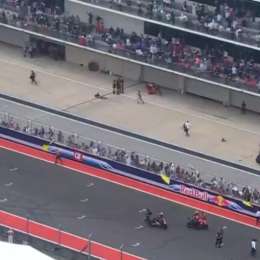 MotoGP: el caos se apoderó la largada de la carrera en Austin