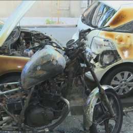 Quemacoches incendiaron ocho autos y una moto en Balvanera